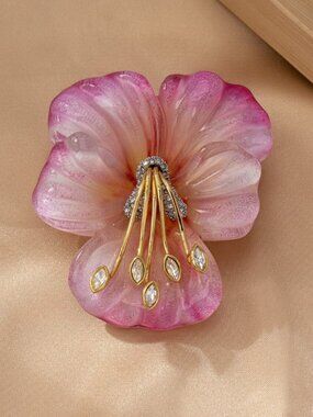 Alexis Bittar Flower Brooch